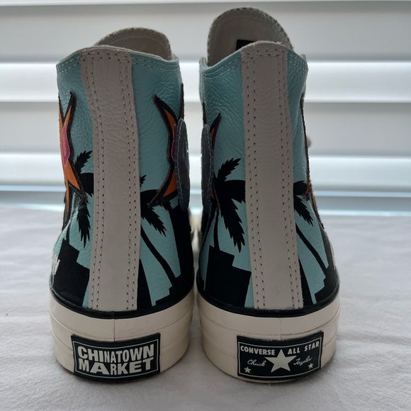 Converse Chuck Taylor All Star 70 Hi x Chinatown Market NBA - Men Size 9 - Picture 4 of 7